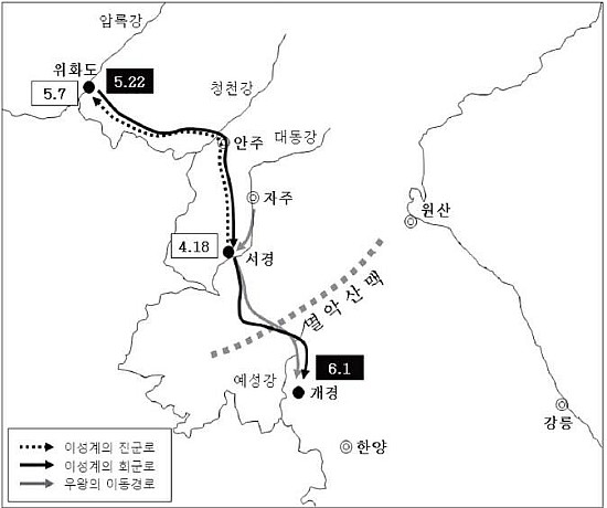 이성계 위화도 회군